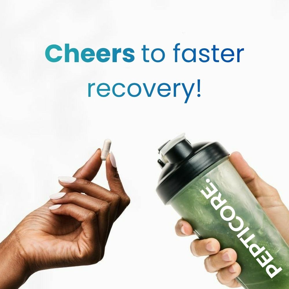 Pepticore BPC-157 Oral Peptide – 99.9% Pure Wellness Support Supplement | 60 Capsules